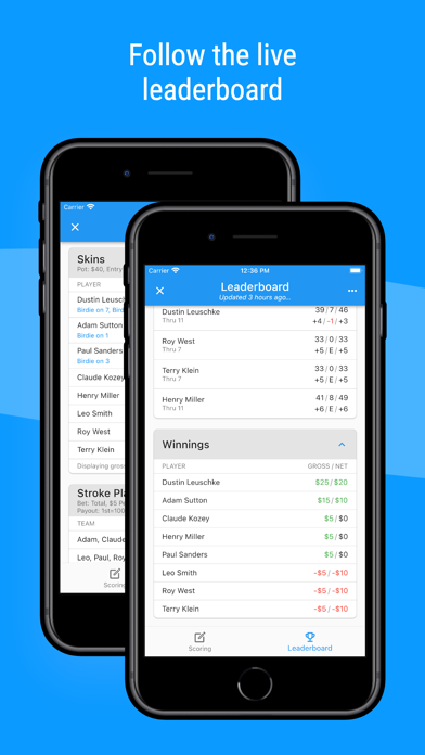 GolfSnap: Track Bets & Scores Screenshot