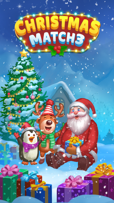 Christmas Santa's Match 3 Screenshot
