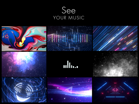 Screenshot #4 pour STAELLA - Music Visualizer VJ