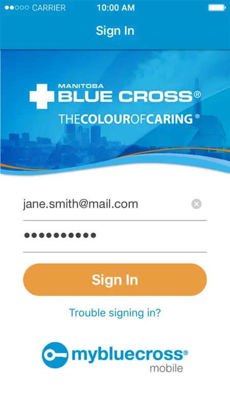 mybluecross® mobile screenshot 1 of 7