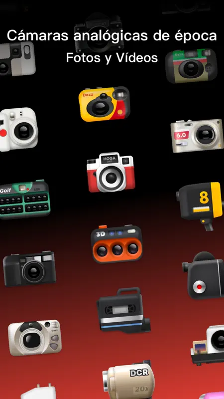 Dazz Cam - VIntage Camera & 3D screenshot 1 of 10