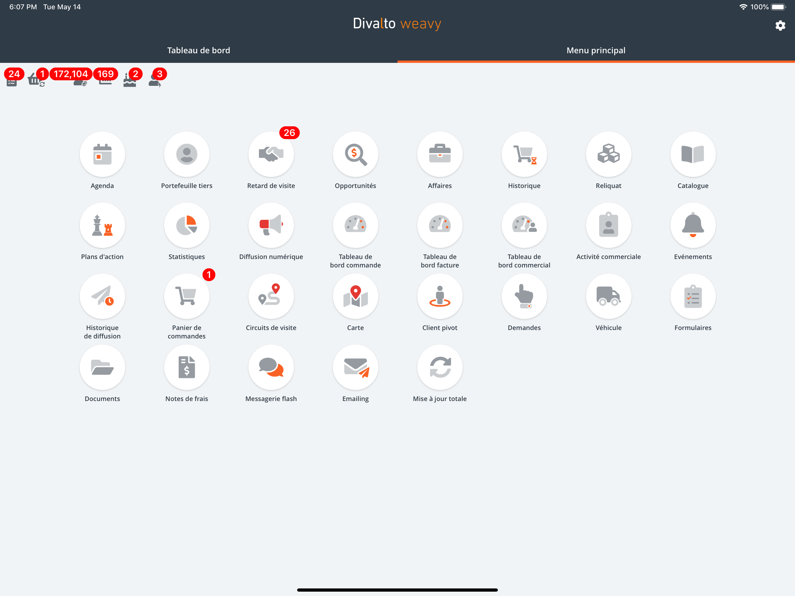 Divalto weavy screenshot 7
