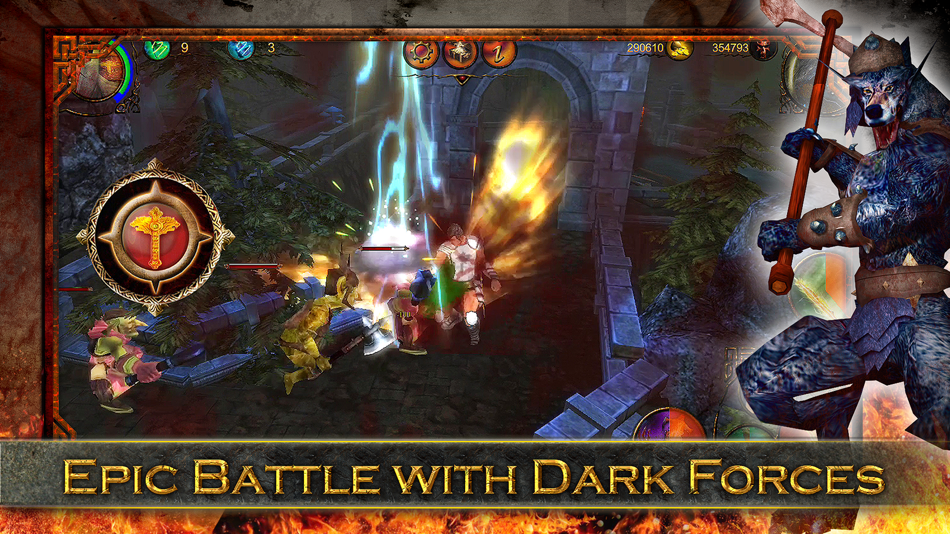 #3. GLOW - Action RPG (iOS) 由: Jaron Hines