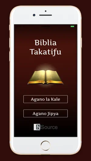 Swahili Bible- Biblia Takatifu screenshot 1