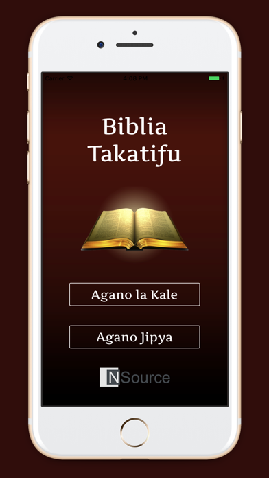 Swahili Bible- Biblia Takatifu app screenshot