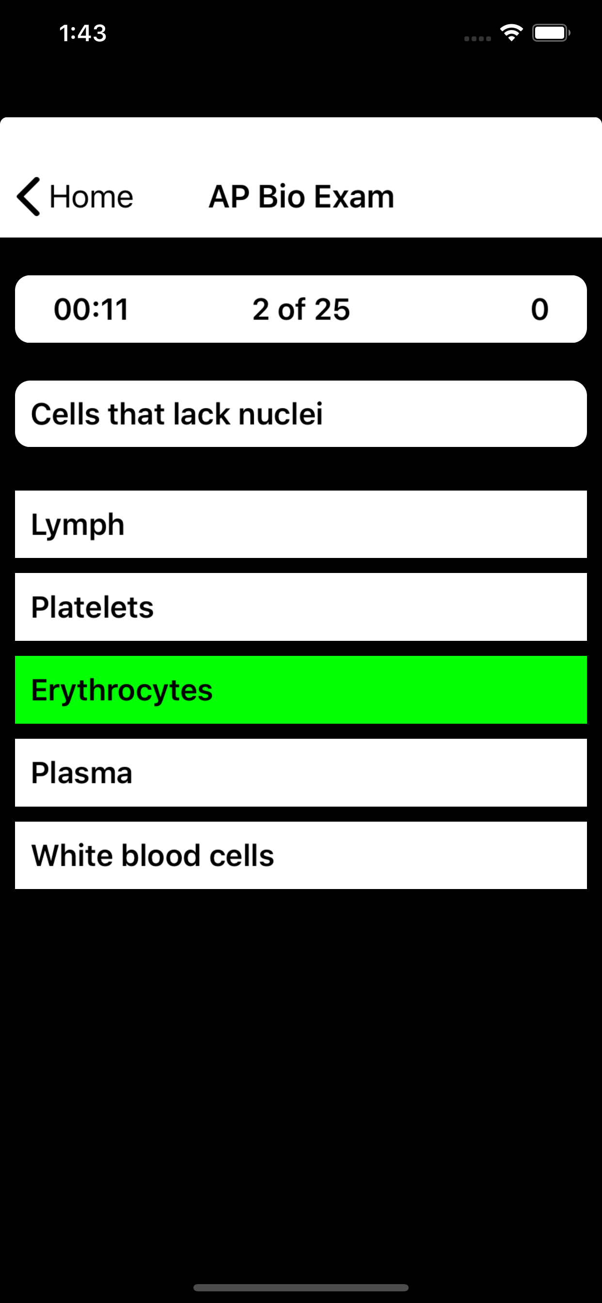 AP Biology Prep 2025-2026 screenshot 5