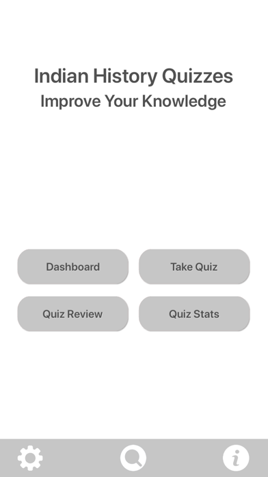 Indian History Quizzes Screenshot