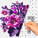 Download Cross stitch : Color by Letter app