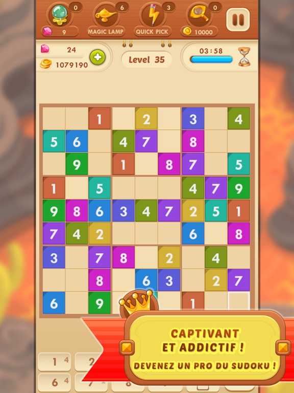Screenshot #5 pour Sudoku Quest - Jeux Casse-tête