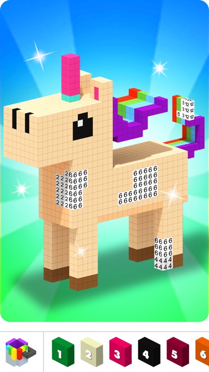 Voxly: Color By Number screenshot-0