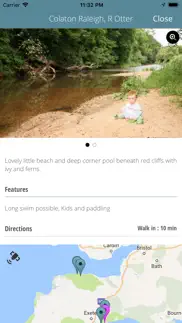 wild swimming britain iPhone Captures Décran 3