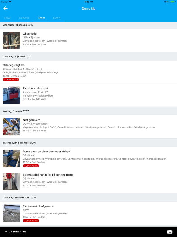 Screenshot #5 pour Afwijkingen beheer