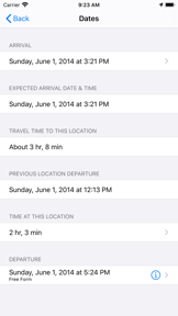 Road Trip Planner Viewer screenshot