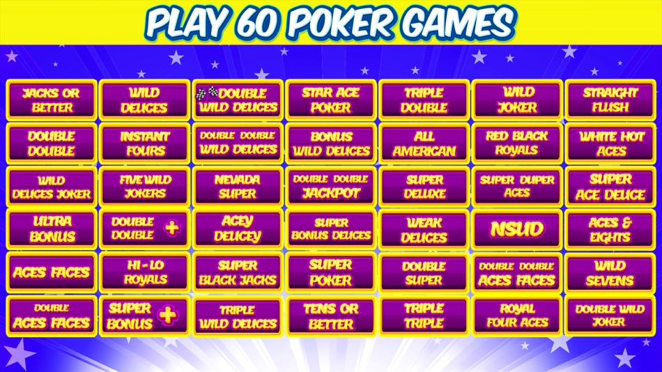 60 in 1 - Video Poker Games - 8.0.1 - (iOS)