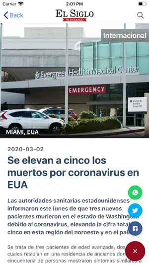 El Siglo de Durango screenshot 3