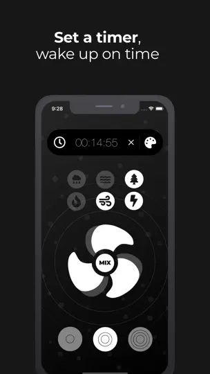 Capture d'écran de Fan Of Sleep - Mix Sounds sur iPhone 5