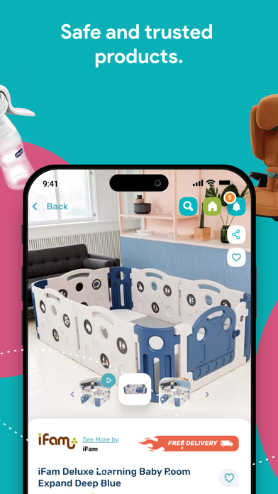 Yallamomz - متجر الأم والطفل Screenshot
