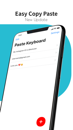 Paste Keyboard screenshot 1
