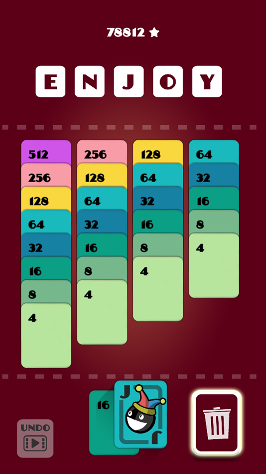 #9. Merge Solitaire - 2048 Puzzle (iOS) 由: Fjahgogames