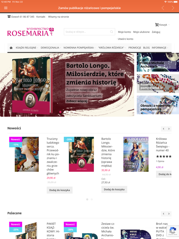 Radio Różaniec iPad screenshot 6 - Entertainment app