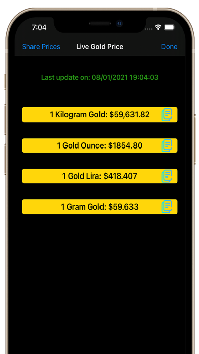 Lira Exchange Screenshot