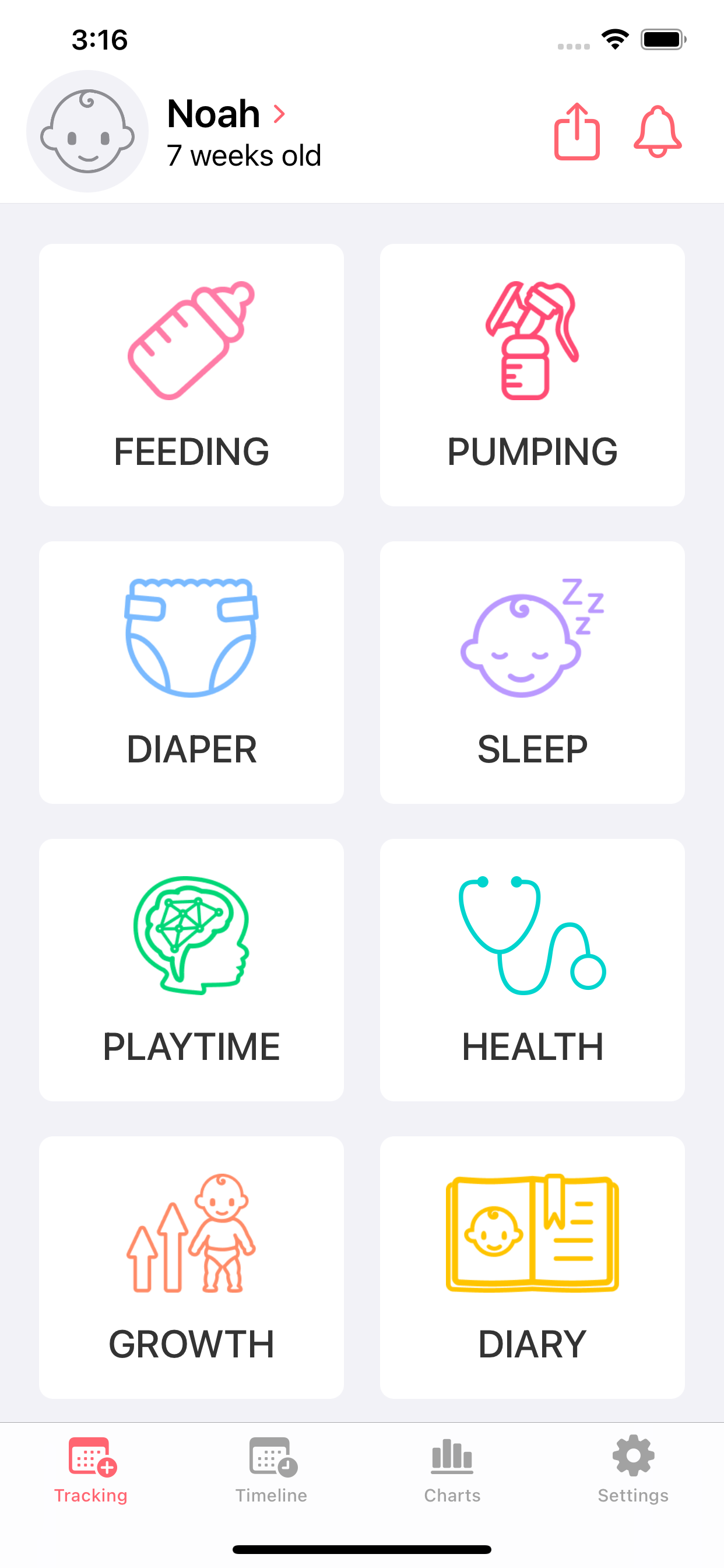 Baby Feeding App: Baby Mind