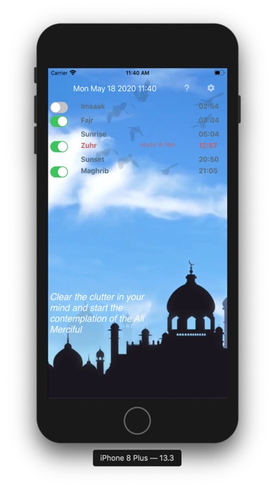 Screenshot #1 pour Shia Prayer Salah Times