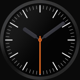 Just a clock.