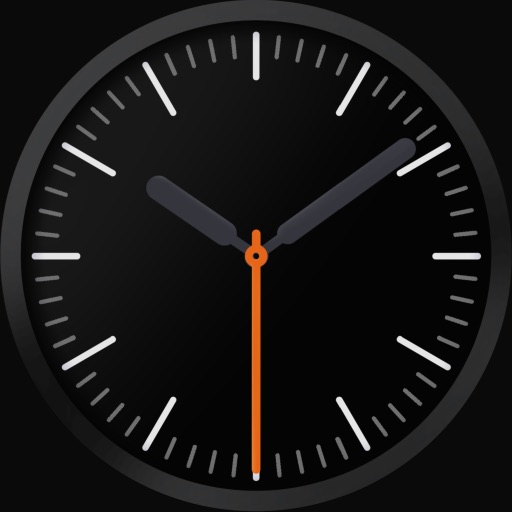 Just a clock. app icon
