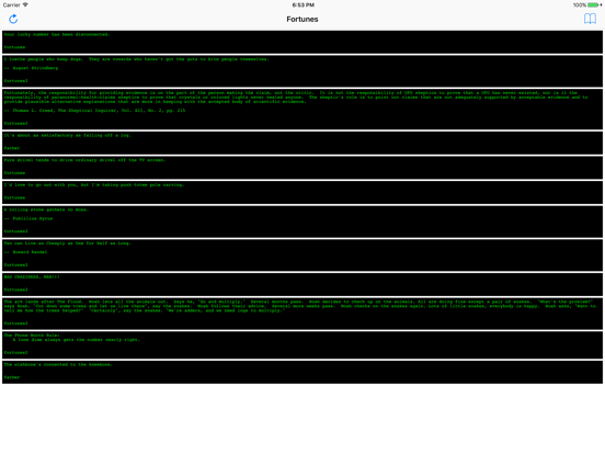 Screenshot #6 pour bsd fortune