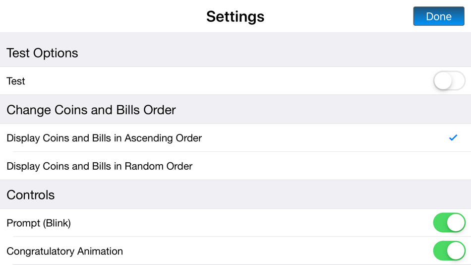 #5. Arranging Coins and Bills CAD (iOS) 由: Blooming Kids Software LLC