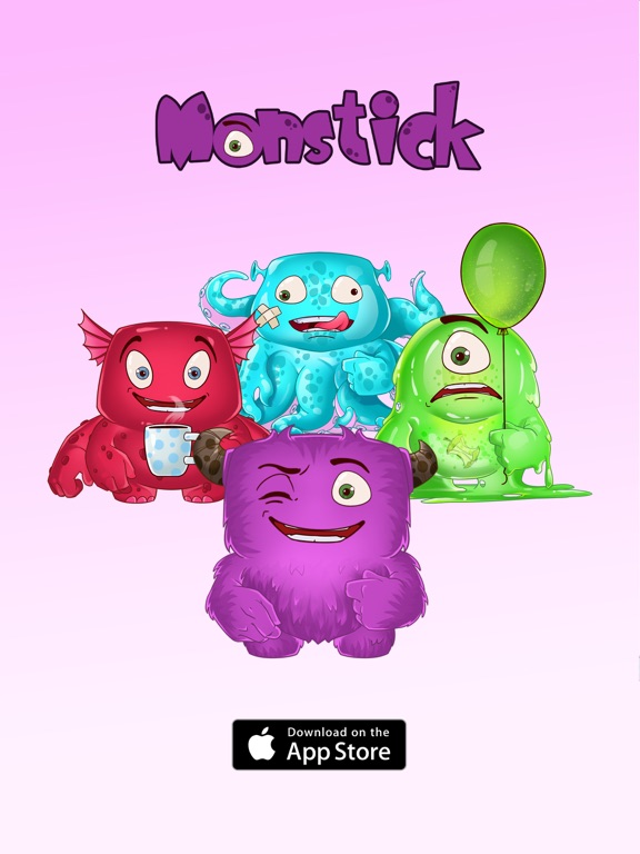 Monsticks iPad screenshot 1 - Entertainment app
