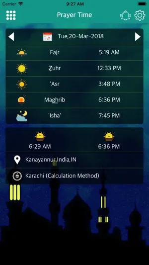 Alim Prayer Minder screenshot 1