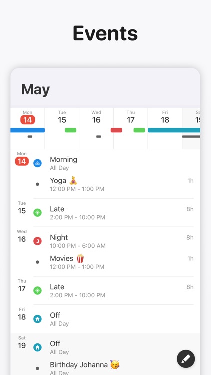 Supershift - Shift Calendar screenshot-8