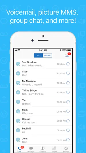 Talkatone: WiFi Text & Calls screenshot 6