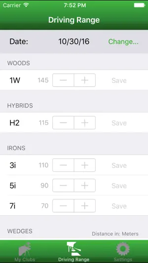 My-Golf-Clubs screenshot 2