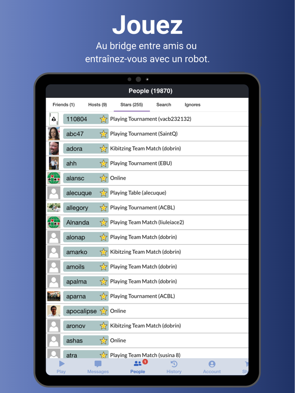 Screenshot #5 pour BBO – Bridge Base Online