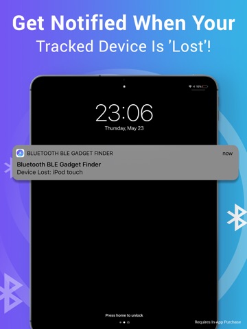 Bluetooth BLE Device Finder iPad screenshot
