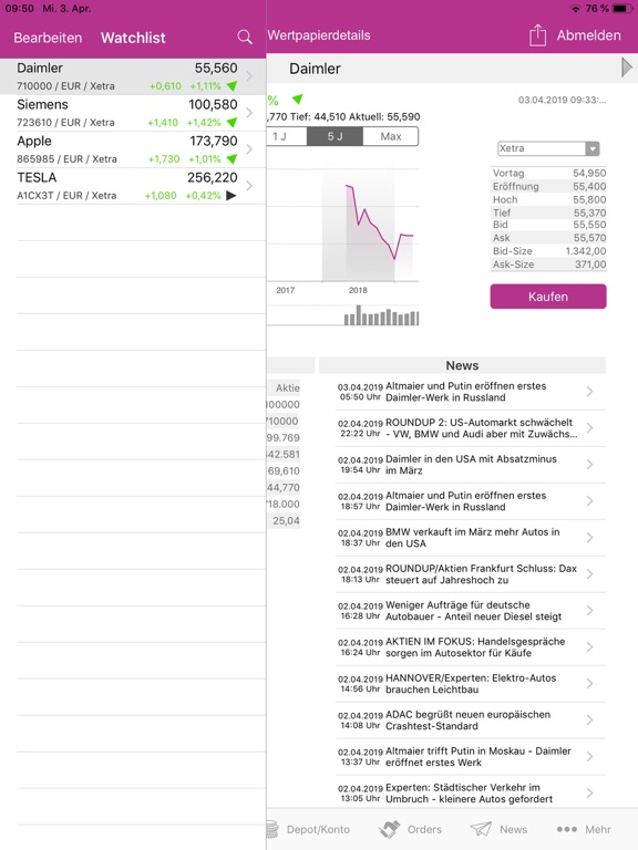 Screenshot #5 pour DADAT Trading