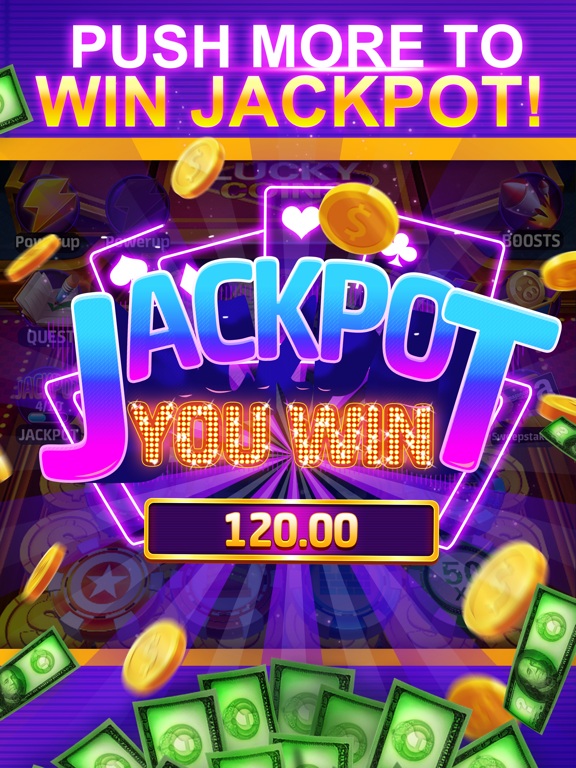 Cash Pusher:Lucky Coin Casino iPad app afbeelding 4