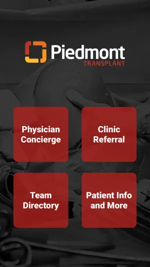 Piedmont Liver Transplant screenshot 1