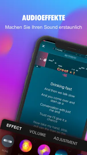 Screenshot von StarMaker-Singe Karaoke auf dem iPhone 2