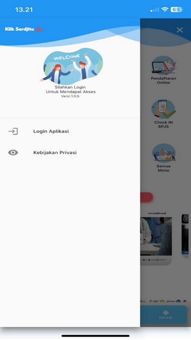 Klik Sardjito Aja Screenshot