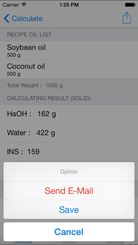 SoapDIY-Soap Recipe Calculator screenshot 4 of 6