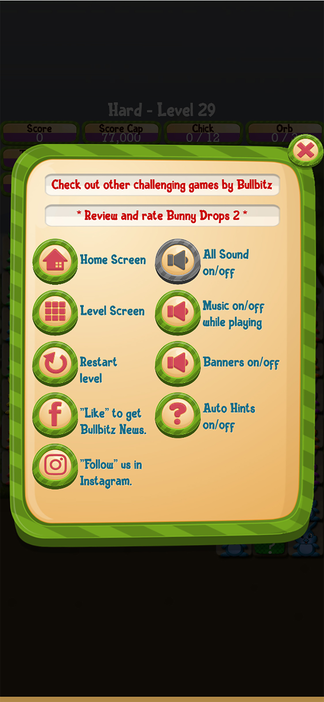 Bunny Drops 2 - Match 3 puzzle screenshot 8