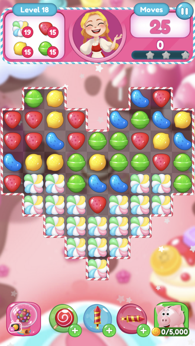 Sweet Candy Bomb: Match 3 Game Screenshot