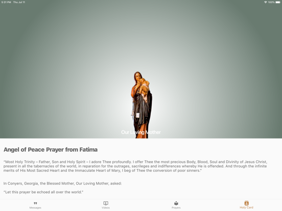 Conyers - Our Loving Mother iPad screenshot 6 - Reference app