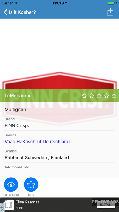 Is it Kosher? app screenshot 3