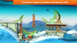 bridge constructor stunts iphone capturas de pantalla 1