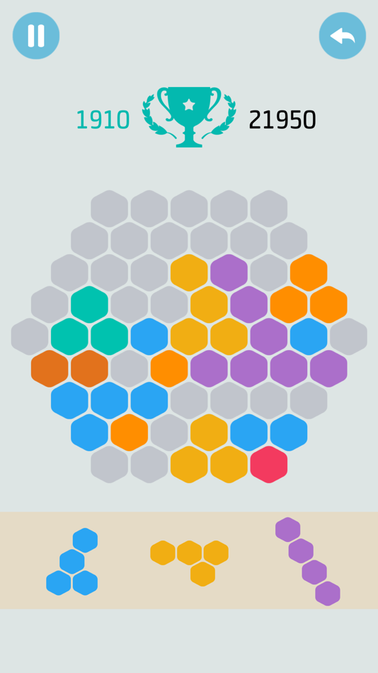 #2. Hexa block puzzle + (iOS) 由: D2R